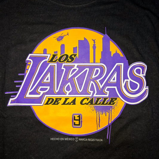 PLAYERA YONER NEGRA LOS LAKRAS