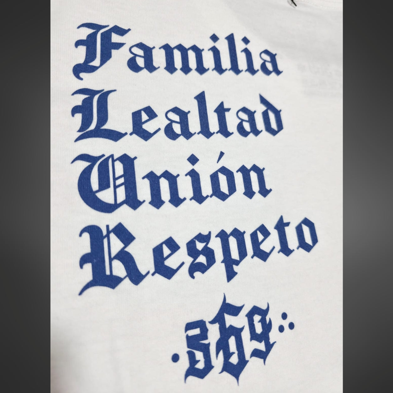 PLAYERA SS BLANCA NO SS NO LIFE