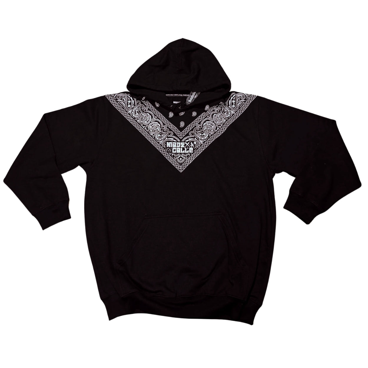 HOODIE YONER NEGRA PAÑO