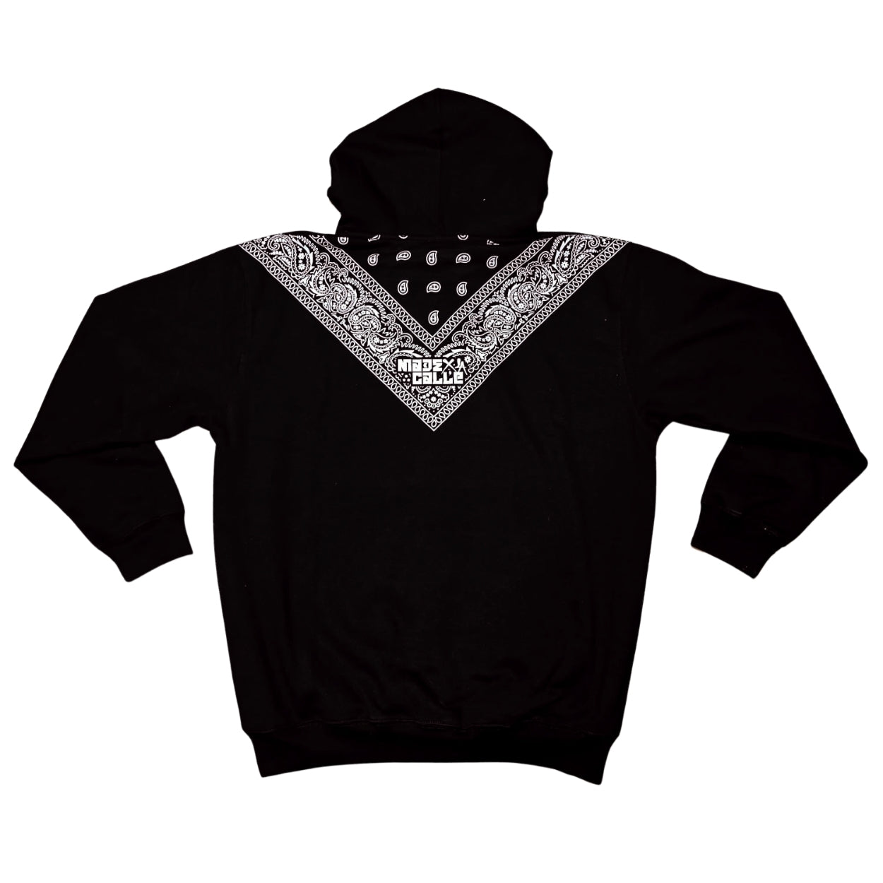 HOODIE YONER NEGRA PAÑO