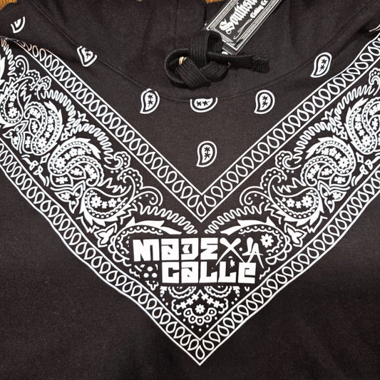 HOODIE YONER NEGRA PAÑO