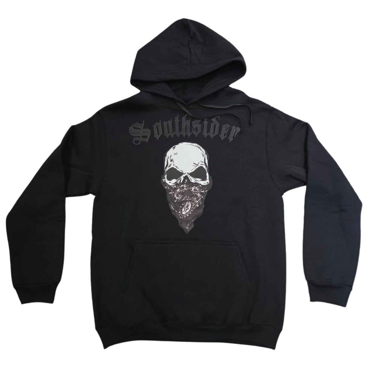 HOODIE BASICA SS NEGRA C/N CALAVERA