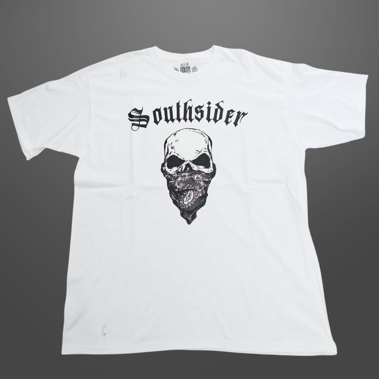 PLAYERA BASICA SS BLANCA CALAVERA PAÑO