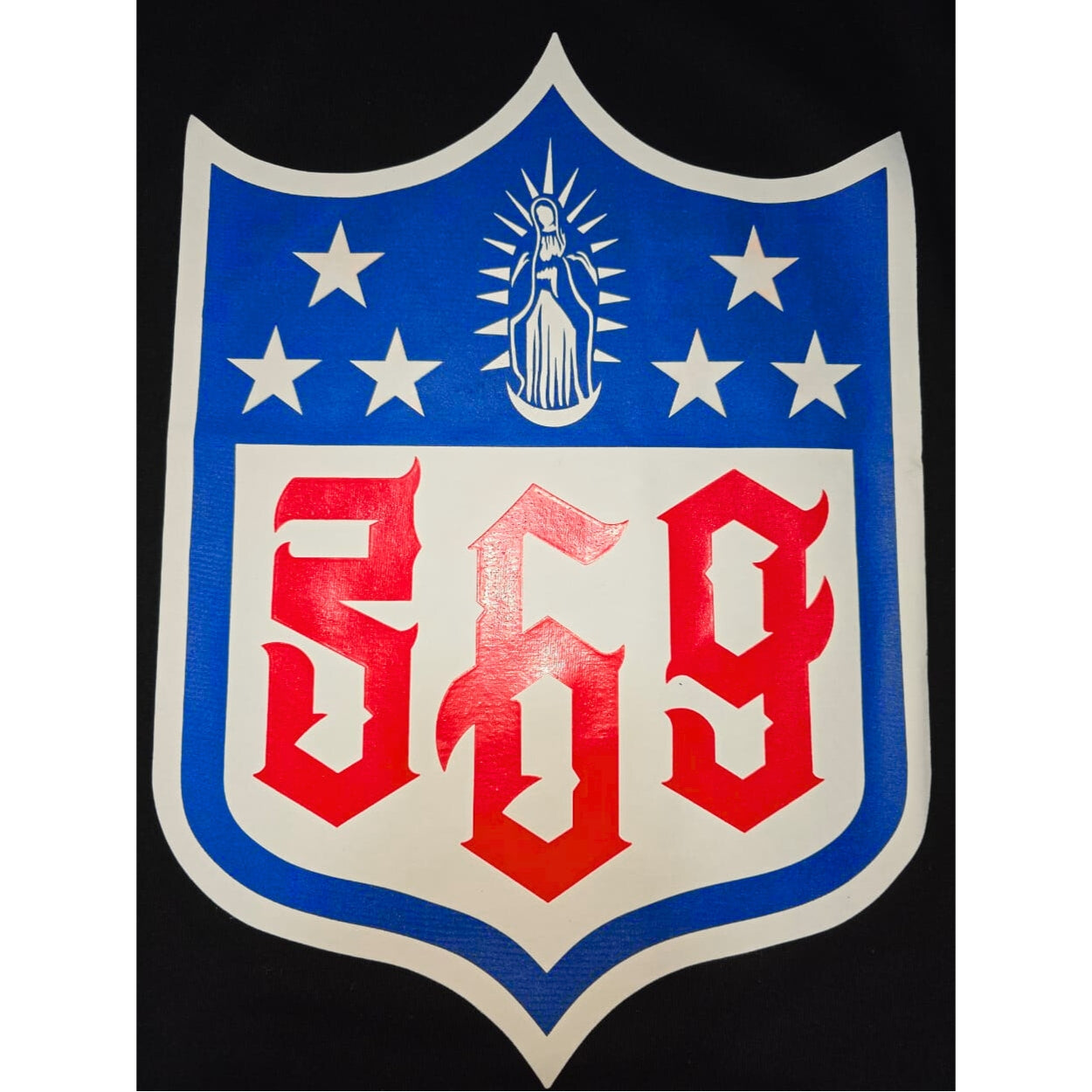 PLAYERA SS NEGRA VIRGEN NFL PREMIUM