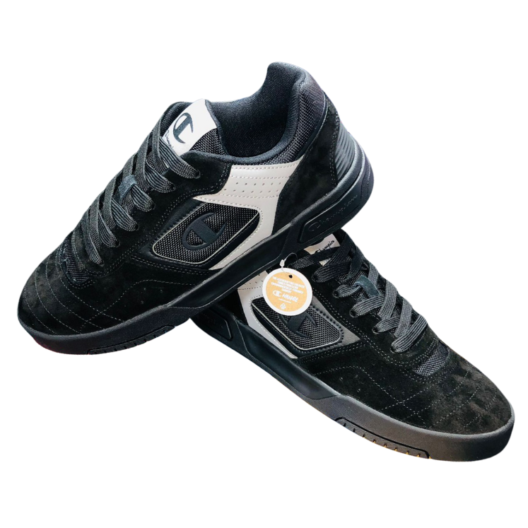 TENIS CHAMPION ZN80 SKATE II LOW CUT BLACK PARA HOMBRE ¡ORIGINALES!