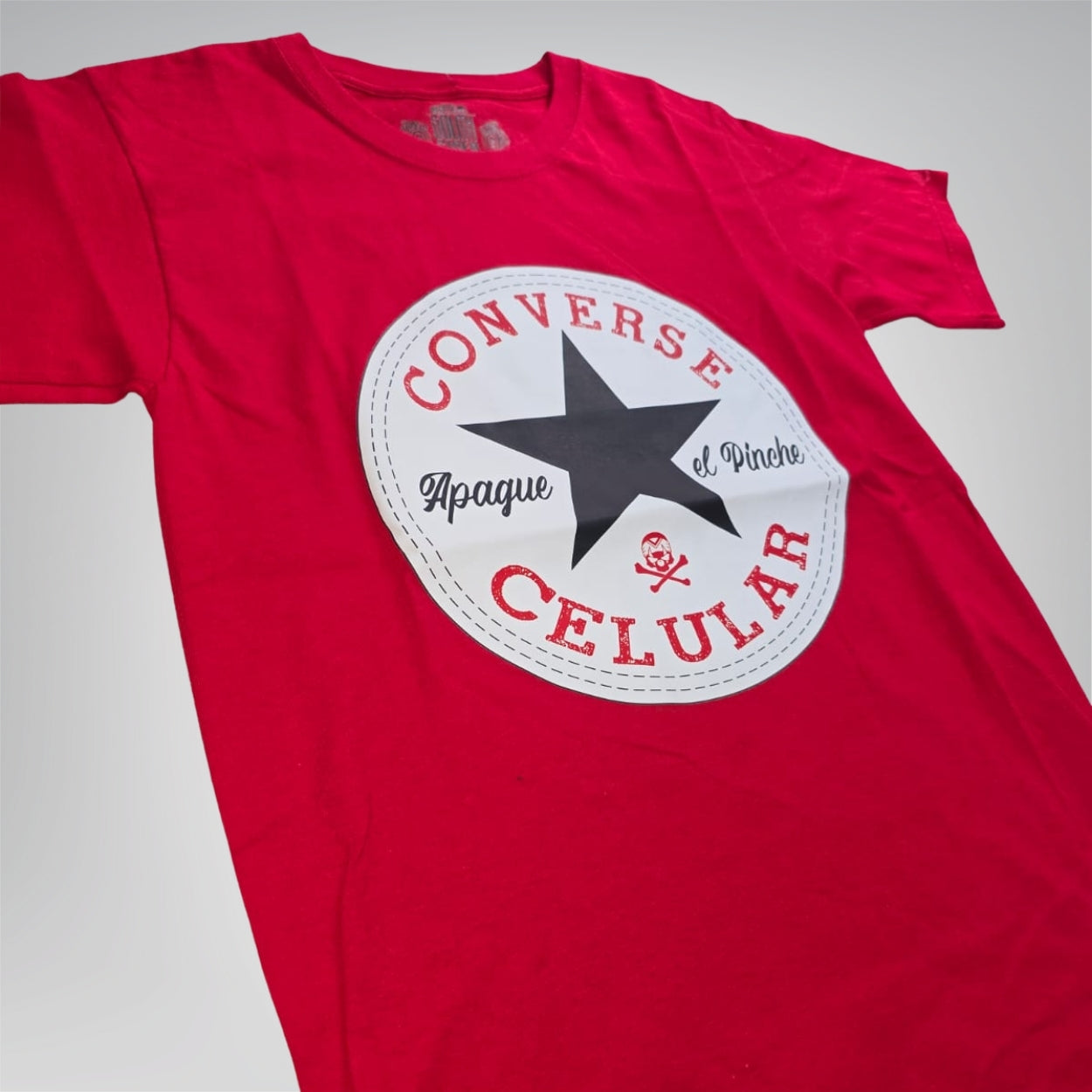 PLAYERA BASICA SS ROJA CONVERSE