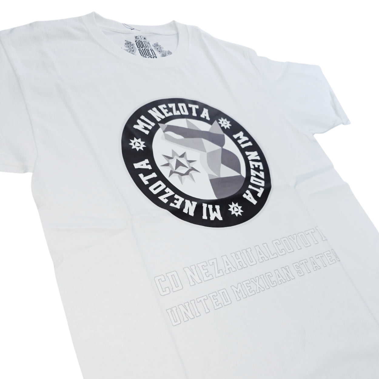 PLAYERA BASICA SS BLANCA MI NEZOTA