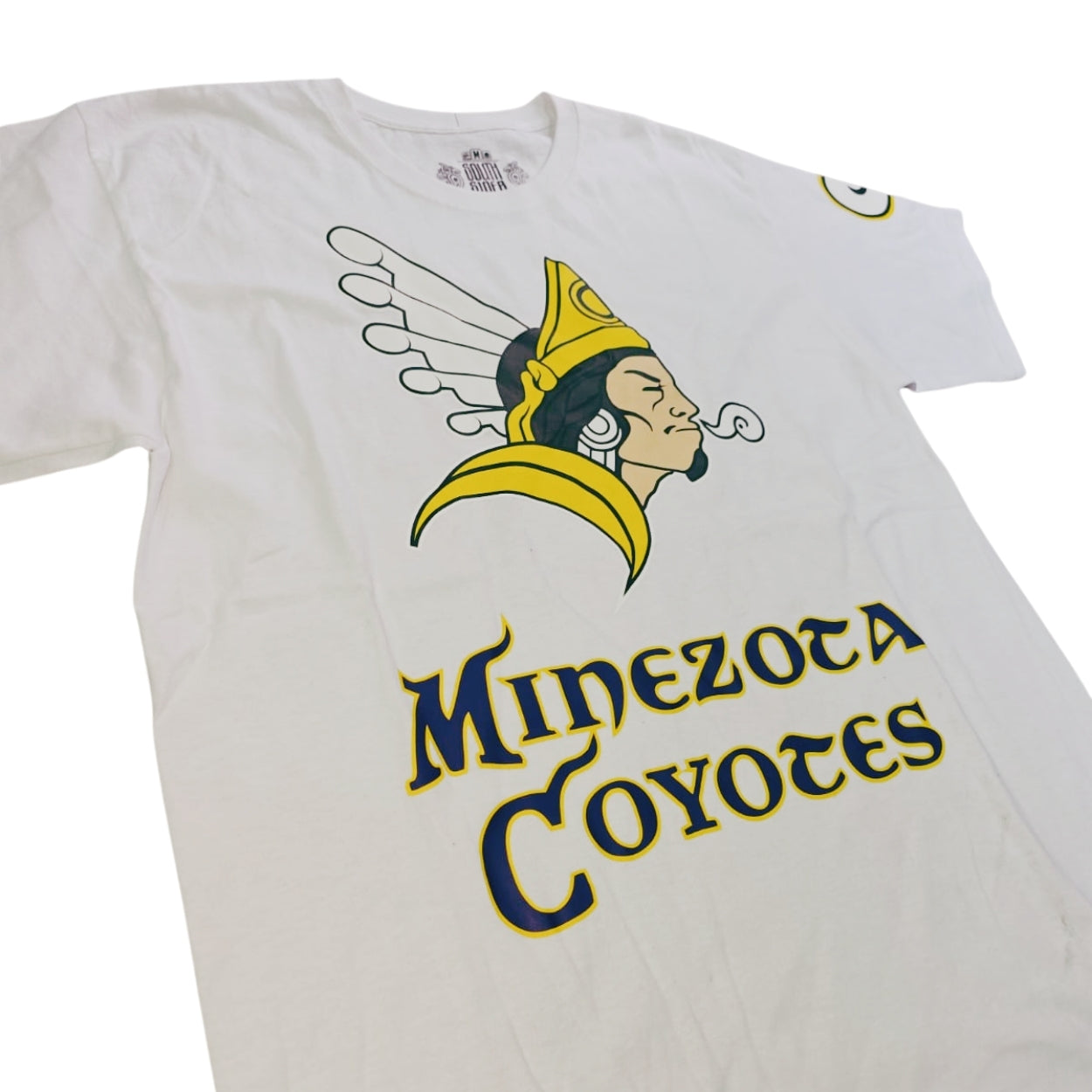 PLAYERA BASICA SS BLANCA COYOTES