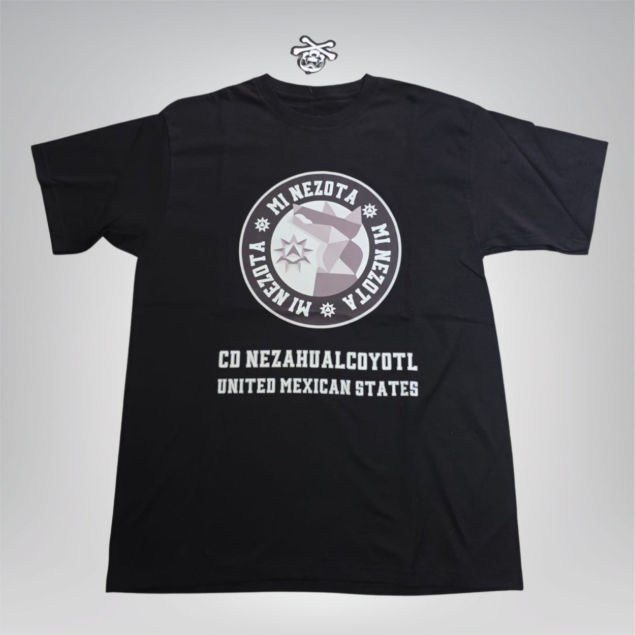 PLAYERA BASICA SS NEGRA MI NEZOTA