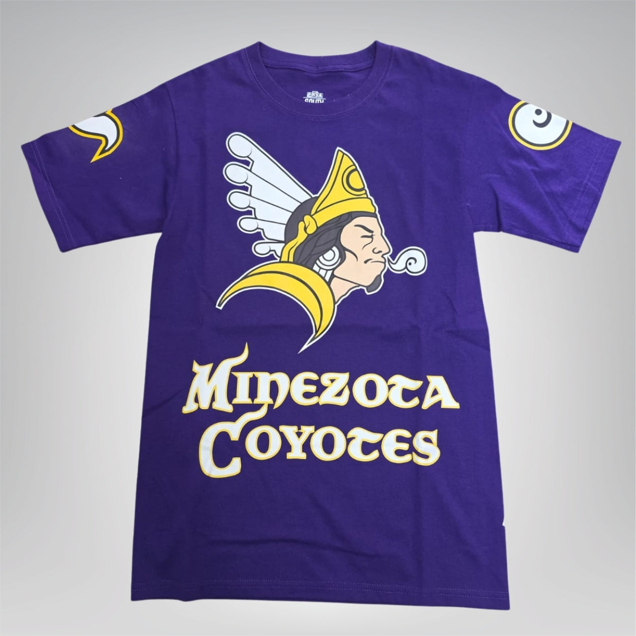 PLAYERA BASICA SS MORADA COYOTES