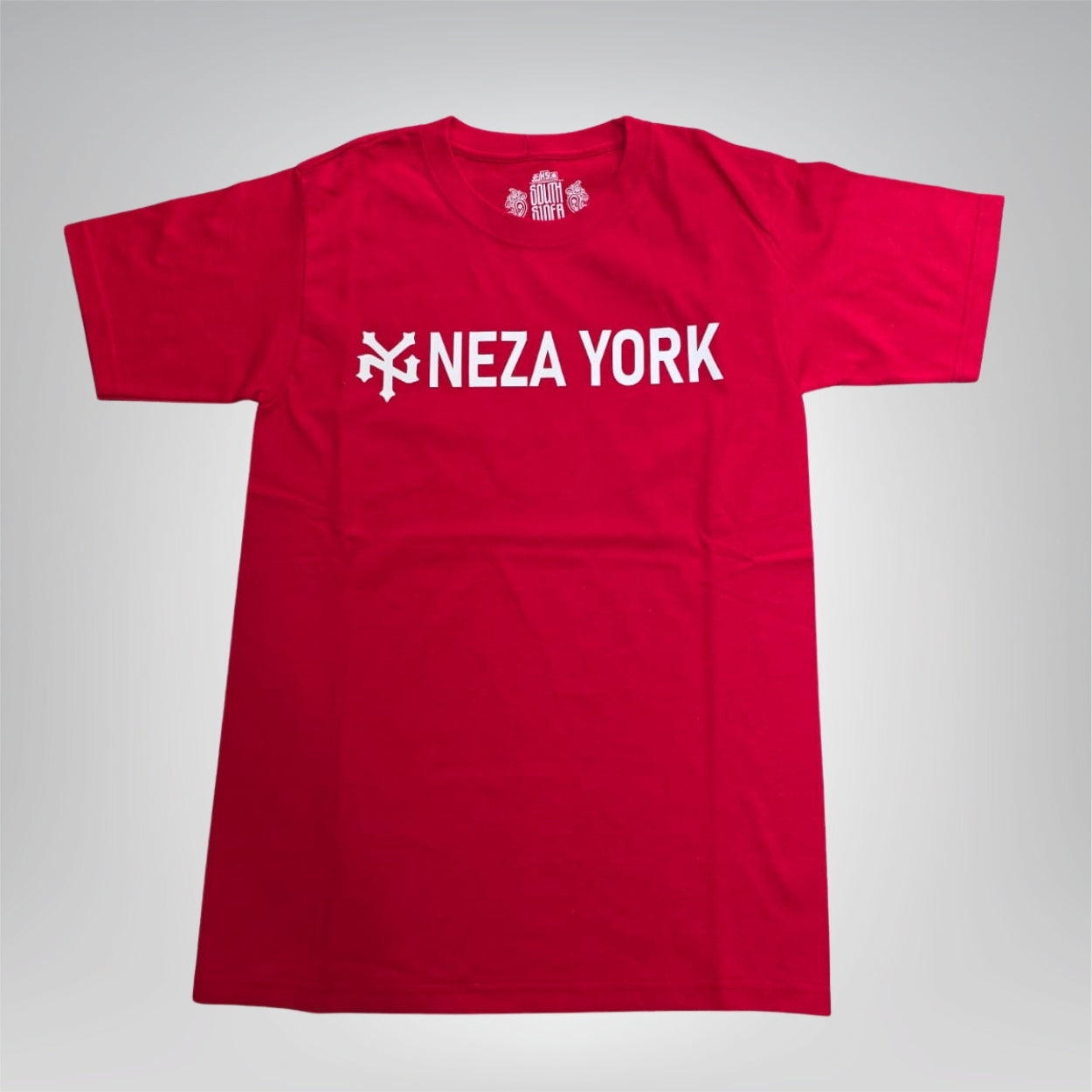 PLAYERA BASICA SS ROJA NEZA YORK