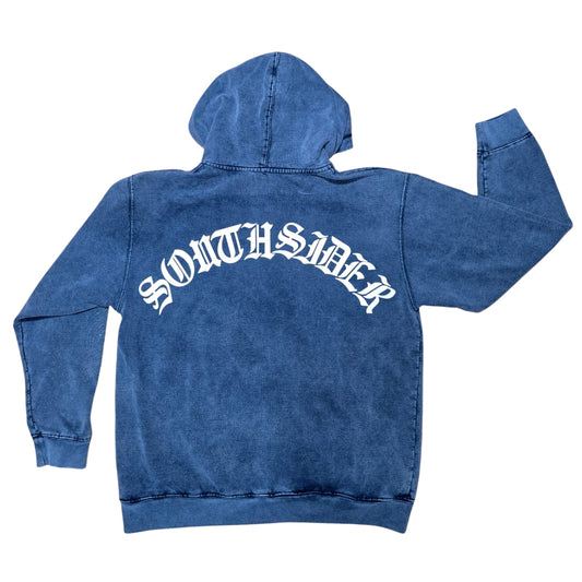 HOODIE SS AZUL PITBULL HOMMIE