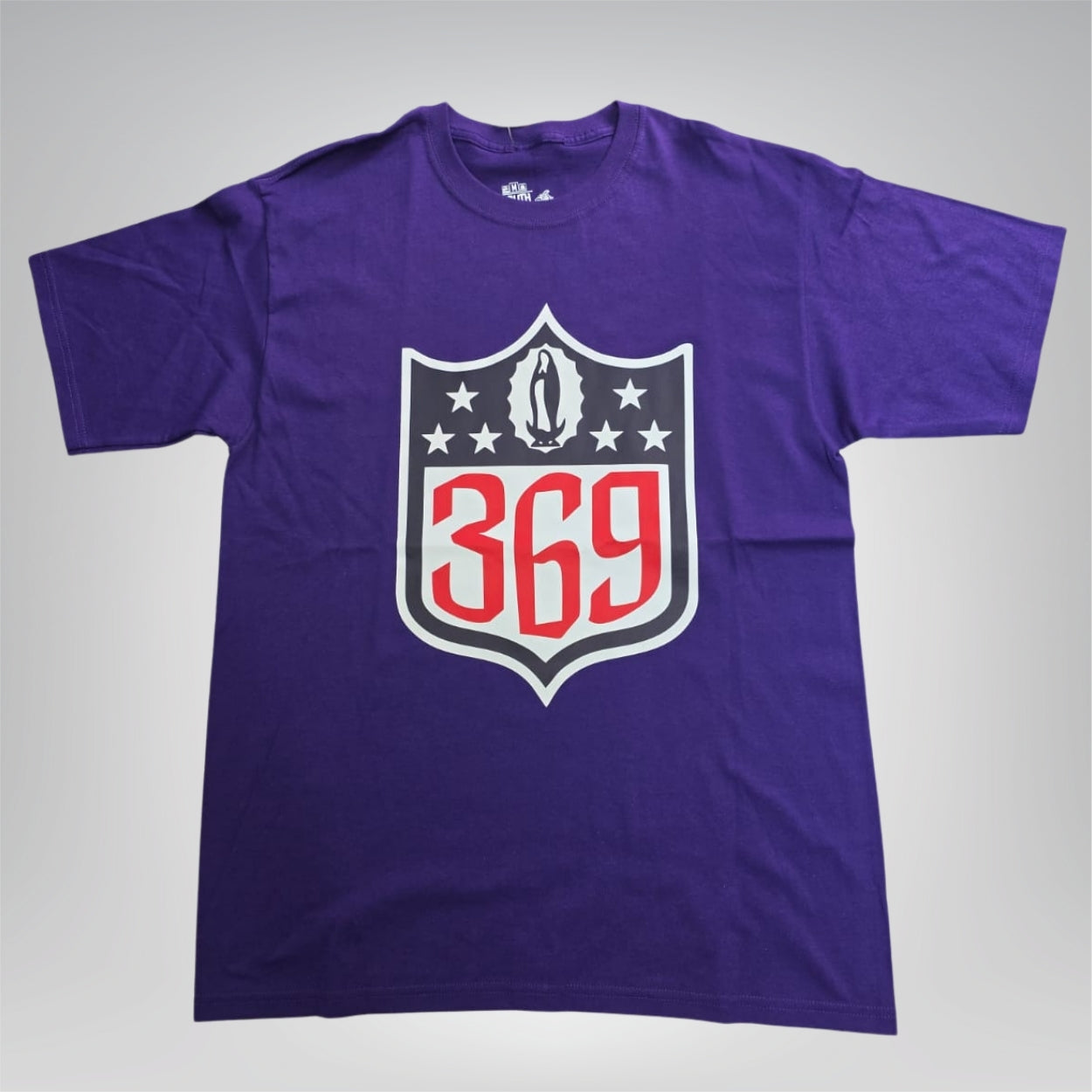 PLAYERA BASICA SS MORADA VIRGEN NFL
