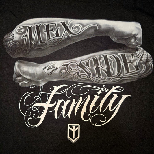 PLAYERA YONER NEGRA MEX SIDE