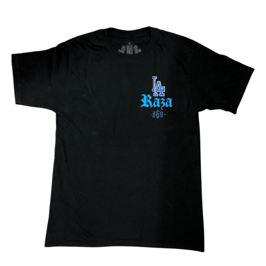 PLAYERA SS NEGRA LA RAZA