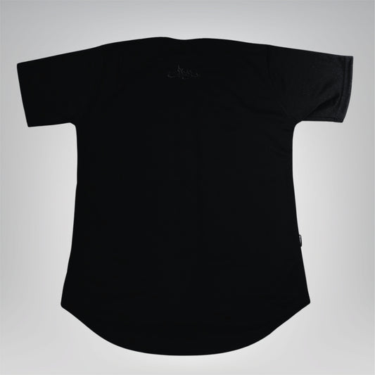 JERSEY TRIBAL NEGRO TIPO BEISBOL