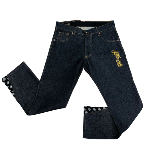 PANTALON YONER MEZCLILLA PAÑO TOBILLO