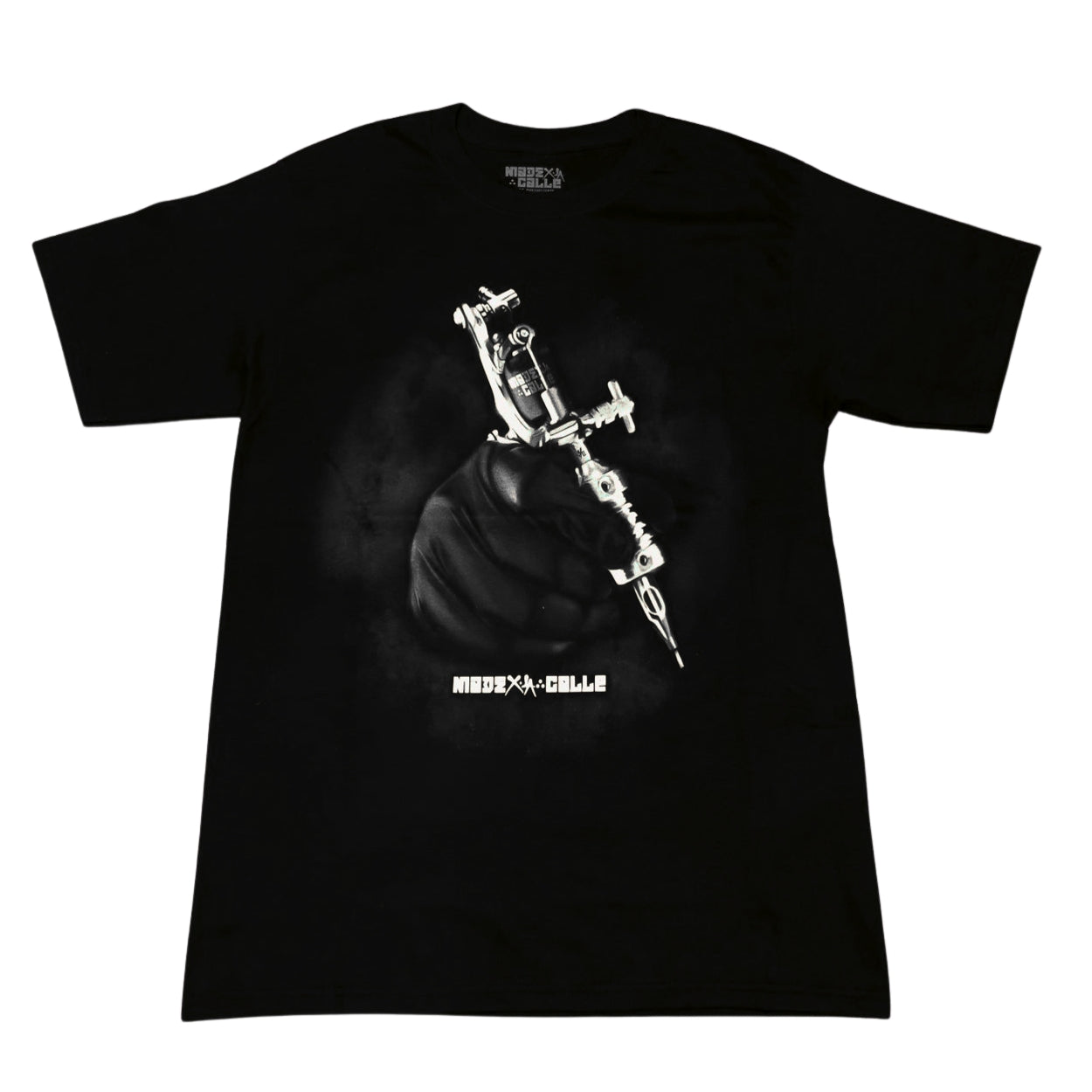 PLAYERA YONER NEGRA MAQUINA DE TATTO