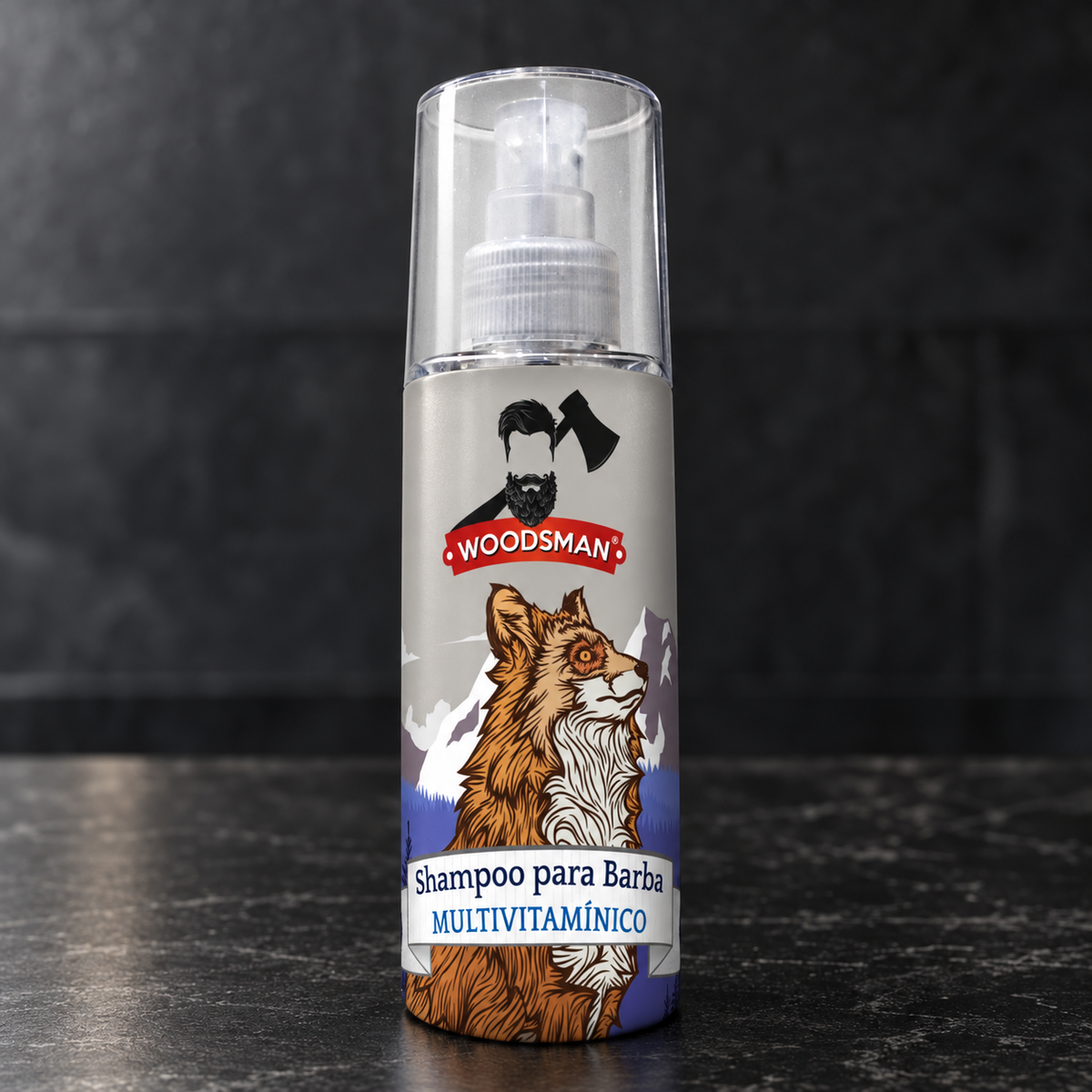 Shampoo para Barba y Bigote Multivitamínico 150 ml | Woodsman