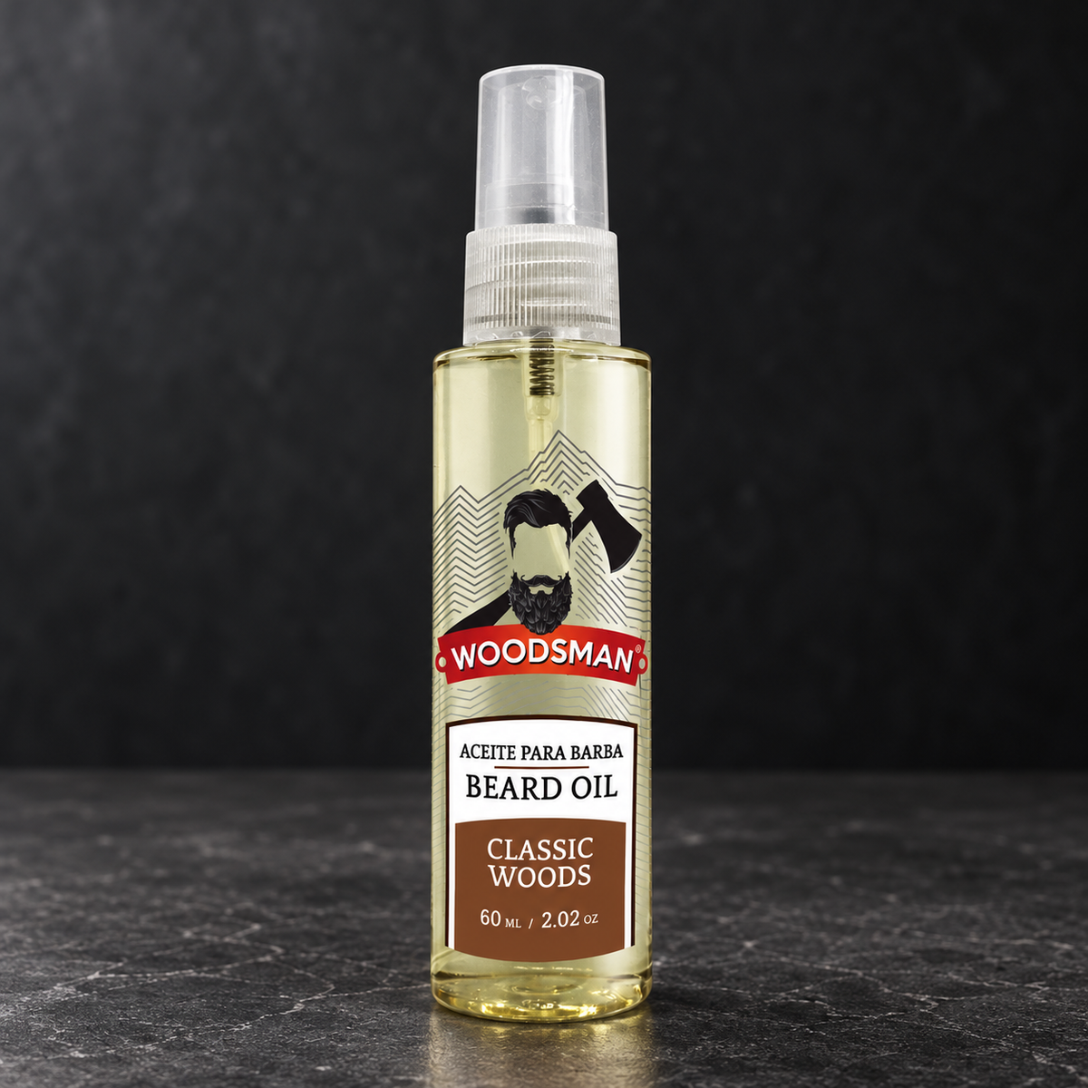 Aceite para Barba Classic Woods 60 ml | Woodsman
