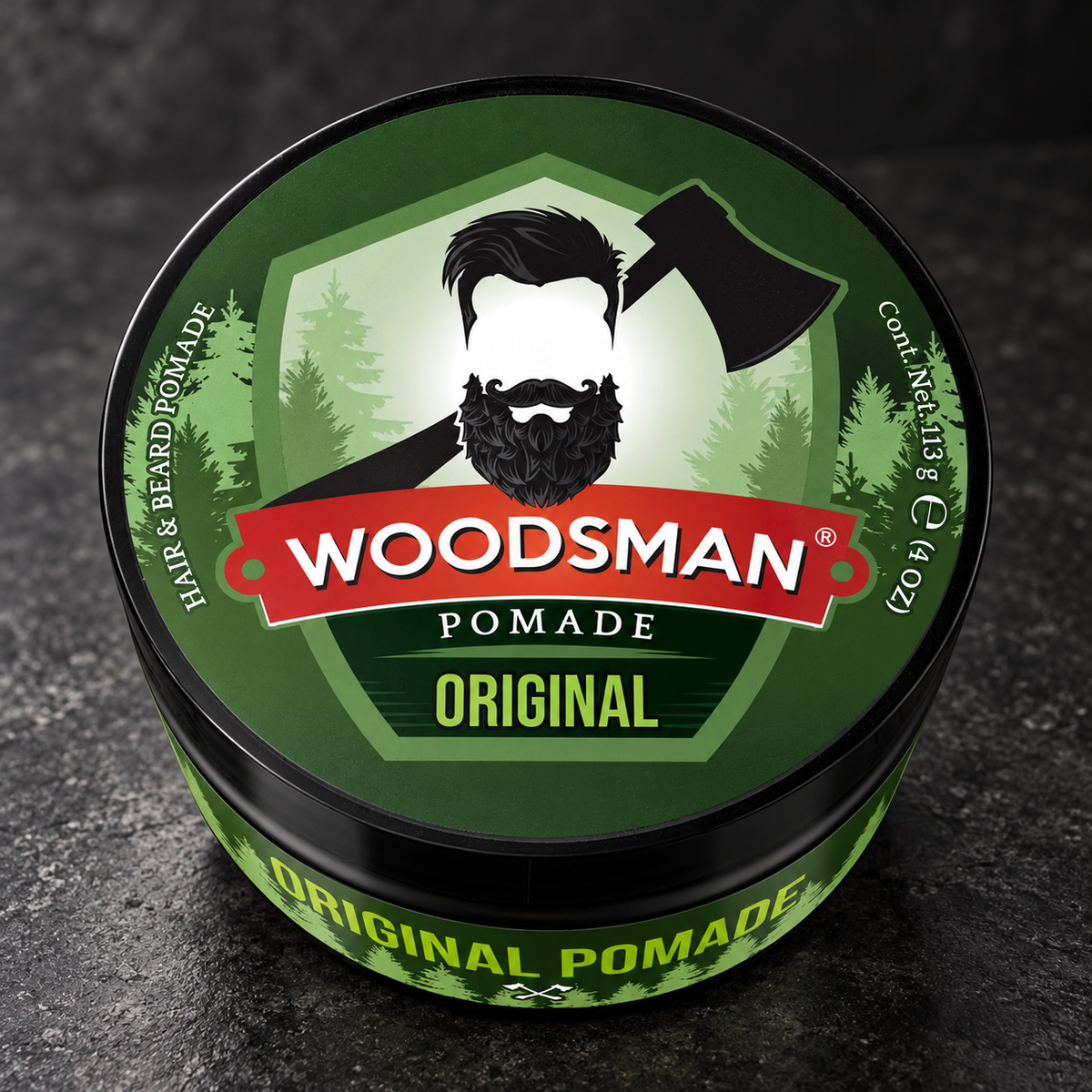 Pomada Fijación Original 113 g | Woodsman