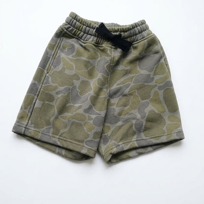 • Conjunto Dos Piezas Estilo Streetwear Camuflaje Para Niño