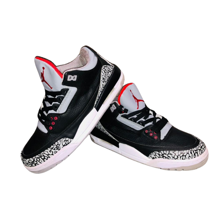 TENIS JORDAN R3 BLACK CEMENT