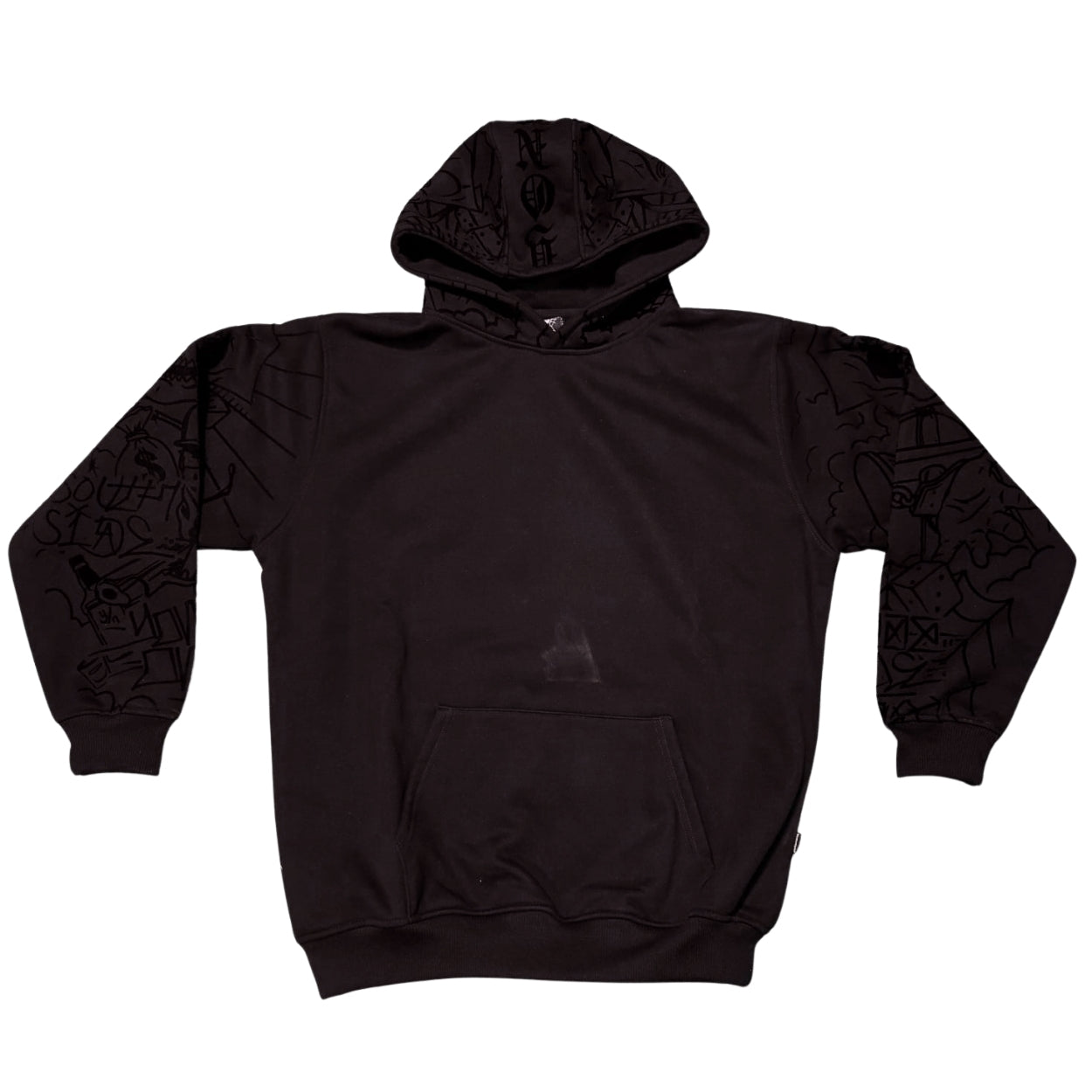 HOODIE YONER NEGRA GRECAS CN/G