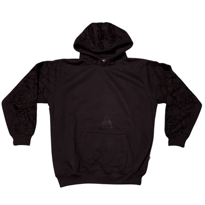 HOODIE YONER NEGRA GRECAS CN/G