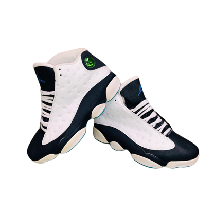 TENIS JORDAN R13 BLANCO/MARINO