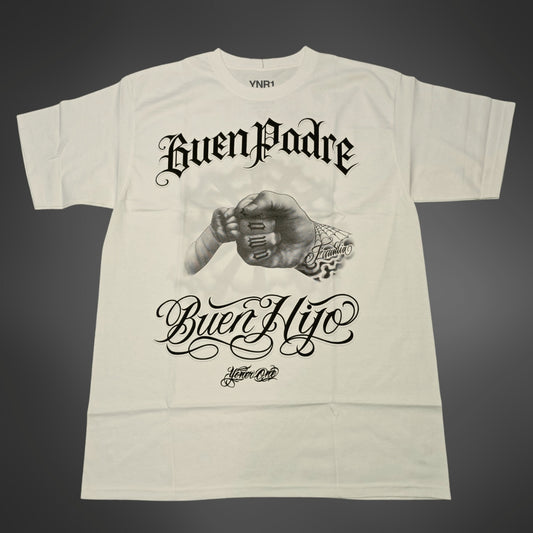PLAYERA YONER BLANCA BUEN PADRE
