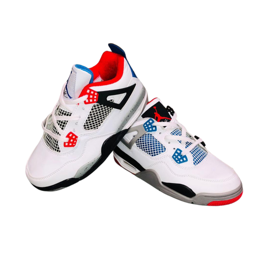 TENIS JORDAN R4 WHAT THE? MOD 2