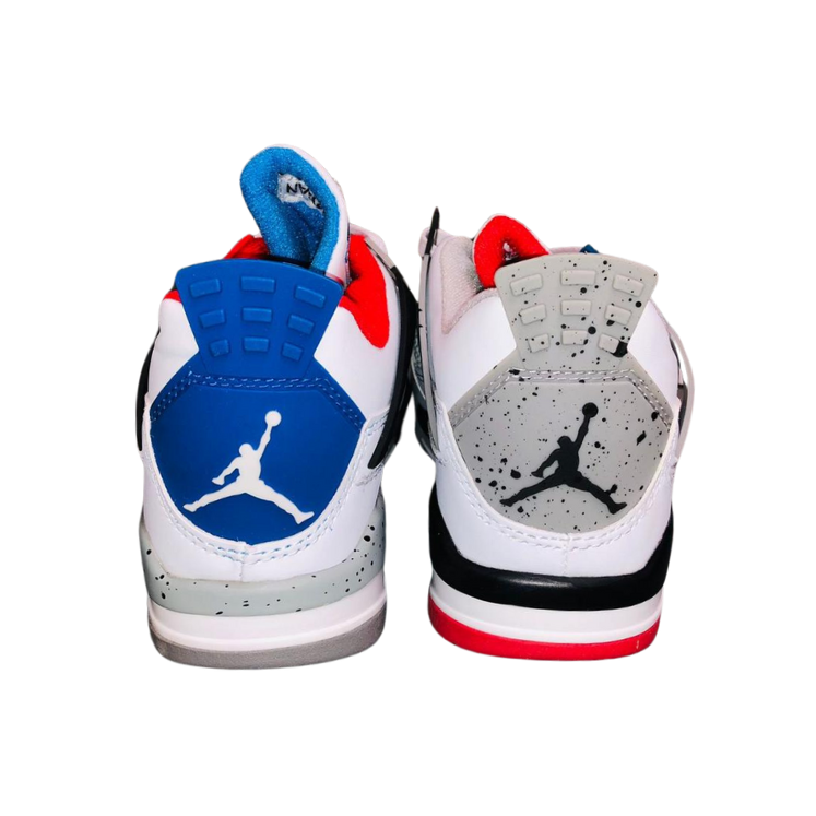 TENIS JORDAN R4 WHAT THE? MOD 2