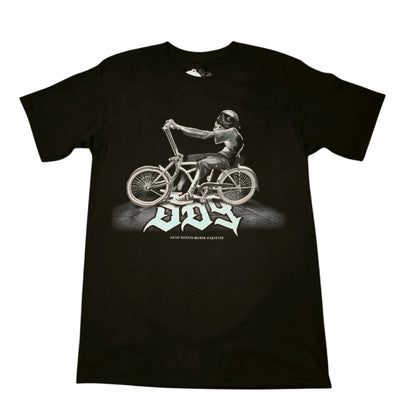 PLAYERA SS NEGRA CALAVERA BICI