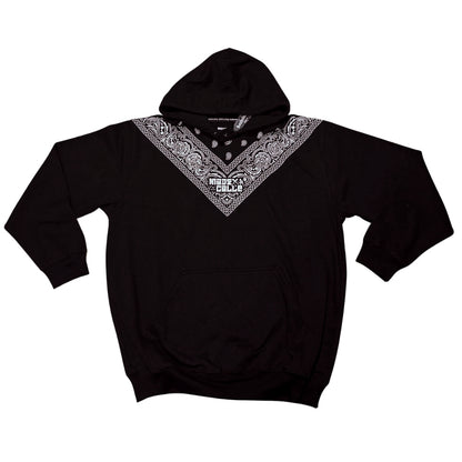 HOODIE YONER NEGRA PAÑO