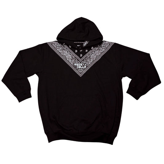 HOODIE YONER NEGRA PAÑO