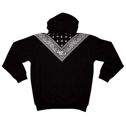 HOODIE YONER NEGRA PAÑO