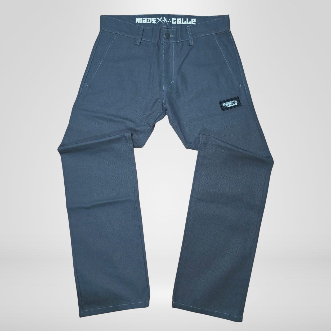 PANTALON YONER GRIS TIPO GABARDINA