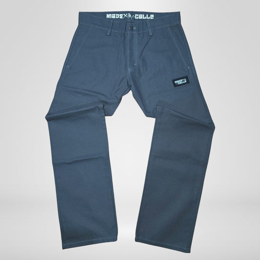 PANTALON YONER GRIS TIPO GABARDINA