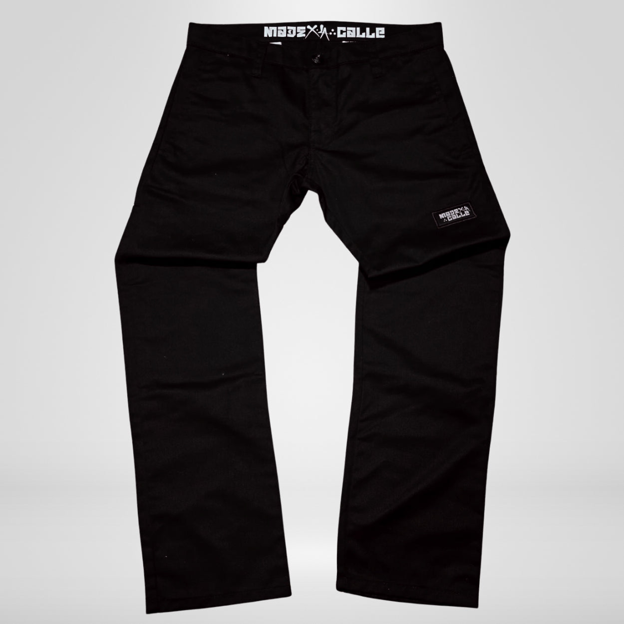 PANTALON YONER NEGRO TIPO GABARDINA