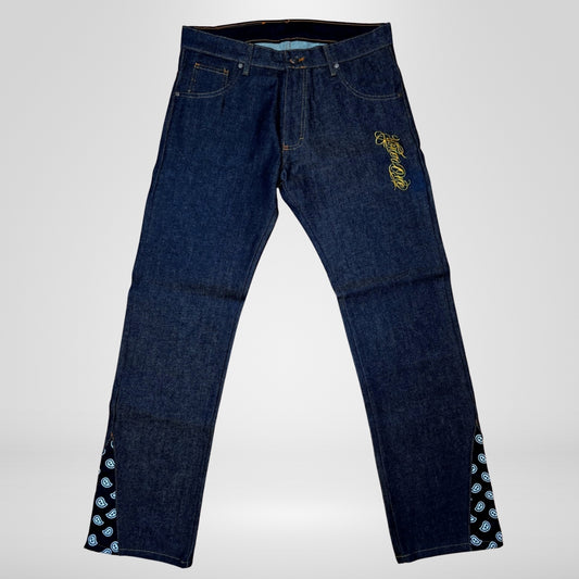 PANTALON YONER MEZCLILLA PAÑO TOBILLO