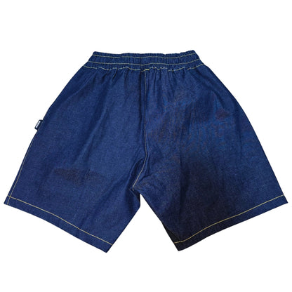 BERMUDA YONER MEZCLILLA MXL LETRAS AMARILLAS