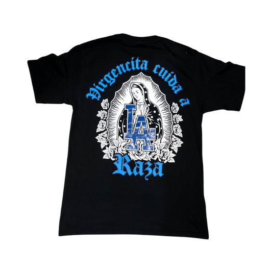 PLAYERA SS NEGRA LA RAZA