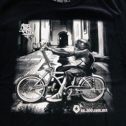 PLAYERA SS 369 CALAVERA EN BICI 2