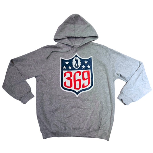 HOODIE BASICA SS GRIS VIRGEN NFL
