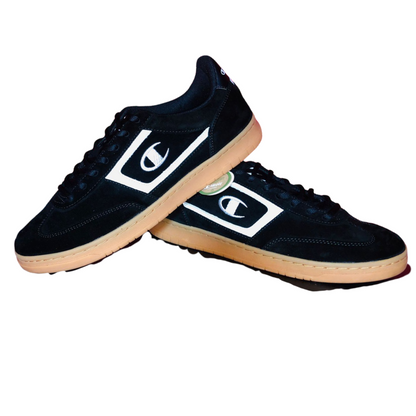 TENIS CHAMPION CL78 LOW CUT NEGROS PARA HOMBRE ¡ORIGINALES!