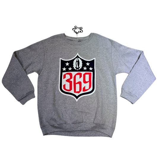 SUDADERA CUELLO REDONDO BASICA SS GRIS S/N VIRGEN NFL