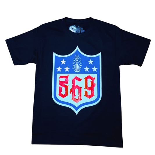 PLAYERA SS NEGRA VIRGEN NFL PREMIUM
