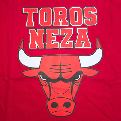 PLAYERA BASICA SS ROJA TOROS NEZA