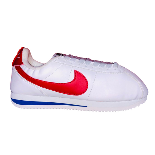 TENIS NIKE CORTEZ BLANCOS CON ROJO